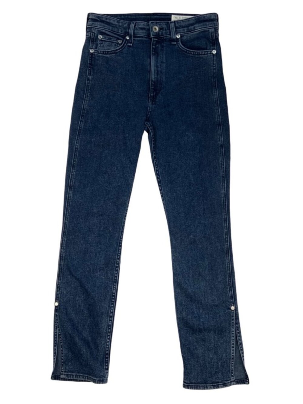 Rag And Bone Nina High Rise Ankle Skinny Jeans 27 Bridle Trail